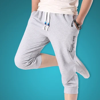 Noua moda pentru bărbați pantaloni scurți de bumbac de plajă boxer sexy purta jogger scurt pentru bărbați capri designer de pantaloni scurți, trunchiuri Mens Joggeri