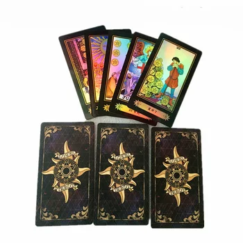 Noul Design Waite Tarot Joc de Bord de Înaltă Calitate Hârtie 78 BUC Strălucire Carduri Chineză/engleză Edition pentru Astrolog