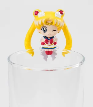 NOUL hot 5cm 6pcs Sailor moon Sailor Saturn Kaiou Michiru statele Unite ale americii creative Haruka colectoare de acțiune figura jucării de Crăciun cadou caseta nr.