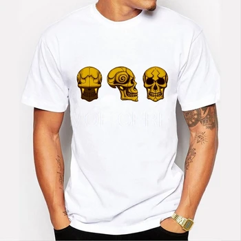 Oamenii 2018 Noua Moda Craniu de Brand Casual Barbati Imprimate 3D Trabuc Schelet Imprimat tricou Barbati Haine Camiseta 13-22#