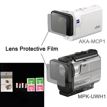 Obiectiv clar Protector de Film Pentru AKA-MCP1 MPK-UWH1 Pentru sony action cam HDR-AS300r AS50v FDR-X3000R Accesorii