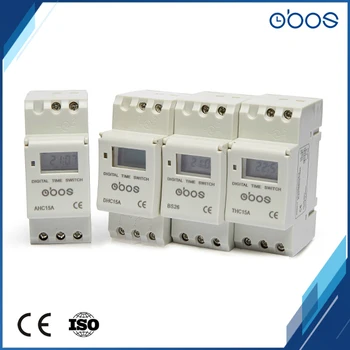 OBOS Brand caderilor de tensiune de memorie 220V cronometrul timpului din timer digital cu 16 ori on/off pe zi timp de setare interval de 1min-168H