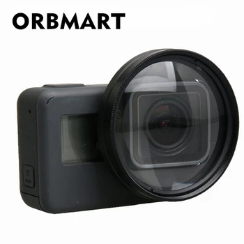 ORBMART 52mm Lupă de Mărire de 10x Macro Close-Up Lens Pentru GoPro Hero 5 Negru Go Pro Hero5 aparat de Fotografiat Lentilă Filtru