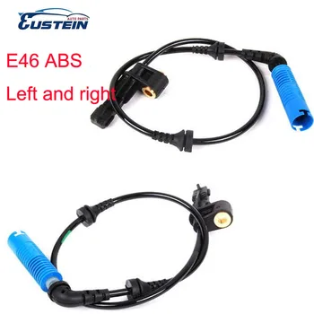 Original Eustein Fata Senzor ABS stanga si dreapta pentru BMW E46 34526752682 34526752681 senzorului de viteză a Roții de frână sistem