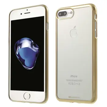 Originala Mercury GOOSPERY Inel 2 Jelly Pielea Clar Transparent Înapoi Caz Bara de protecție Acoperă pentru Apple iPhone SE 5 5S 6 6S 7 8 Plus X