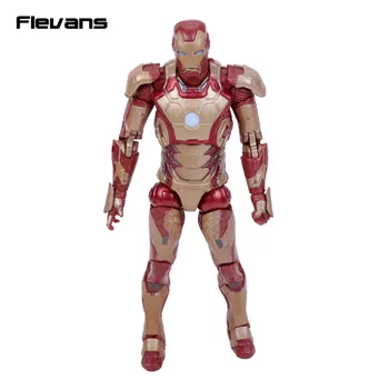 Originale, de Bună Calitate Iron Man MK42 MK43 Iron Patriot Tony Stark PVC figurina de Colectie Model de Jucărie 16cm 5 Stiluri