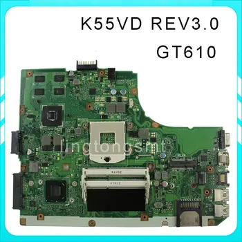 Originale pentru Placa de baza ASUS K55VD K55VD Rev 3.0 GeForce 610M DDR3 Cu 2G Ram HM76 Chipset de Testare