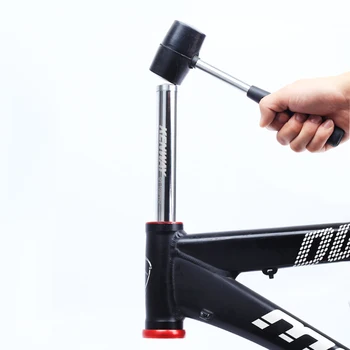 Oțel cu Bicicleta Remover Bicicleta Cască Cupa Instrument de Ștergere de Biciclete Castron Demontare pentru 1.125'/1.25'/1.5 direct / tub conic