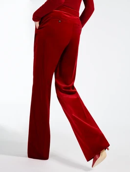 PADEGAO Eleganta de Catifea Pantaloni Largi Picior de Primăvară Femei de Moda de sex Feminin Pantaloni Pistă de Înaltă Calitate de Îmbrăcăminte