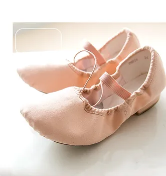 Panza profesor de dans pantofi cu talpi de pantofi de balet cu toc pentru femei Adulte Pantofi de Dans Femeile Moale Talpa Practică 5312