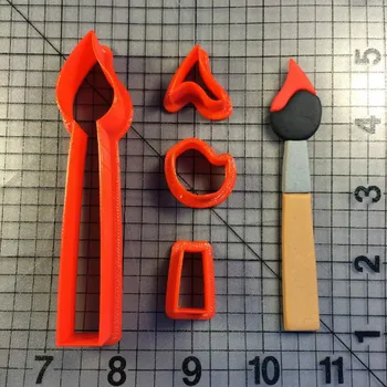 Pensula Personalizate Imprimate 3D Cookie Cutter Set Bucatarie Accessoriu Tort de Decorare