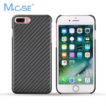 Pentru iPhone 7 de Caz Reale din Fibra de Carbon Mat Terminat Acoperi Caz Ultra Subțire, Flexibil, cu Fibra de Carbon Caz Pentru Apple iPhone 7 Plus