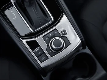Pentru Mazda CX-5 CX5 2017 2018 KF RHD Auto Gear Shift Vol Buton de Acoperire Autocolant Benzi Garnitura Decor de Styling Auto