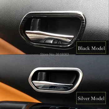 Pentru Nissan Lovituri 2017 2018 Usa Capac Castron Interior Mâner Cutie Cu Ornamente Din Oțel Inoxidabil Autocolante Auto-Styling Accesorii