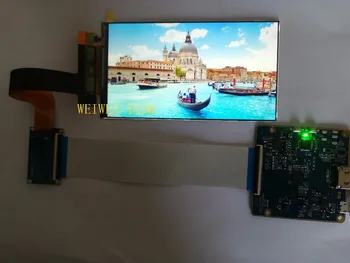 Pentru Raspberry Pi 3 5.5 inch 1440x2560 2K IPS LCD ecran display cu HDMI la MIPI controler de bord