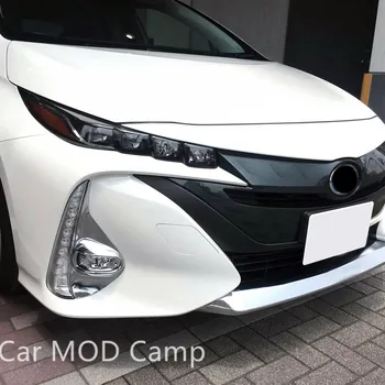 Pentru Toyota Prius Prim-PHV 2017 2018 ABS Cromat lămpii de Ceață Față Lampă de Ceață Acoperă Trim 2 buc Masina de Styling Accesorii!
