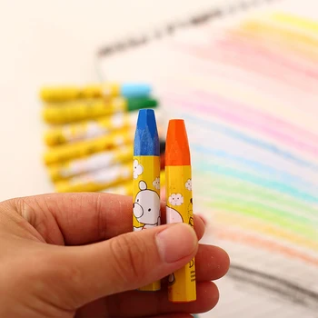 Ping Deli stick 18/24/36 Ulei Pastel de culori pictura creioane pictura rechizite copiilor creioane colorate studenții de la arte plastice