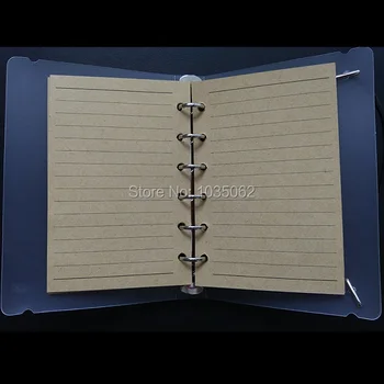 Plastic PP notebook-uri, hârtie kraft jurnalul