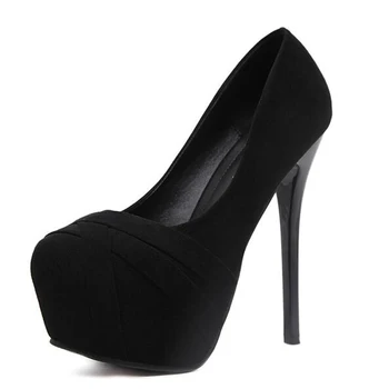 Platforma, pantofi cu toc femeie pompe de pantofi de mireasa bej pompe sapato feminino rochie pantofi cu tocuri înalte, pompe negru zapatos muje YMA69
