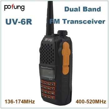 Pofung Baofeng UV-6R UV6R Dual Band VHF UHF 136-174MHz & 400-520MHz Două Fel de Radio UV 6R Impermeabil Radio VHF FM Walkie Talkie
