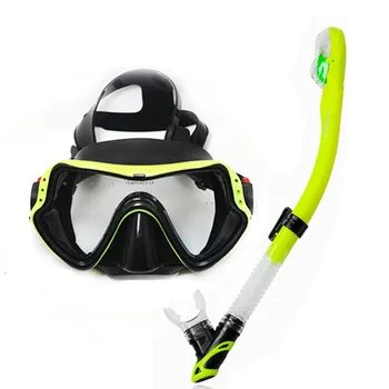 Profesia de scufundări snorkelling unelte vedere de sus masca de scuba cu uscat snorkel set Adult scuba diving echipamentelor de Vară watersport unelte
