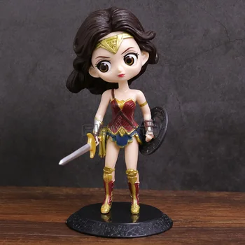 Q Posket de Caractere Wonder Woman Versiune Q PVC figurina de Colectie Model de Jucărie