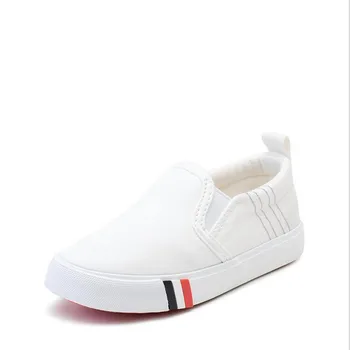 QGXSSHI Copii respirabil panza pantofi pentru băieți și fete casual student pantofi pentru copii marca adidași fund moale confortabil pantofi de Copil