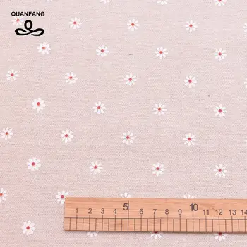 QUANFANG Zăpadă de Crăciun Lenjerie de pat din Bumbac Material Pentru Mozaic de Cusut, Materiale de lucru Manual Țesut Pentru Pernele de Canapea Cârpă Papusa Sac