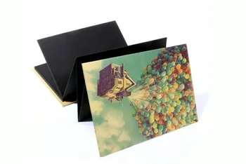 Realizate manual Hardcover Kraft Hârtie Pliere Album Foto Film DIY Album Foto, Aniversare Album,Album Foto de Nunta