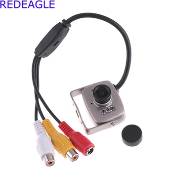 REDEAGLE Mini Super CMOS 600TVL de Culoare Camera de Securitate CCTV 940nm Viziune de Noapte în Infraroșu Camere Video