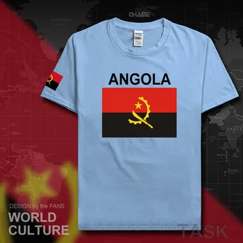 Republica Angola Angola mens t shirt 2017 tricouri națiune echipa tricou bumbac t-shirt săli de sport îmbrăcăminte teuri steaguri țară în URMĂ