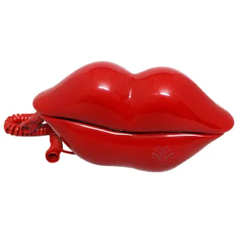 Roșu de telefon personalizat buzele fix de moda acasă decor camera pentru copii telefon creativ cadou de vacanță lungime 22CM