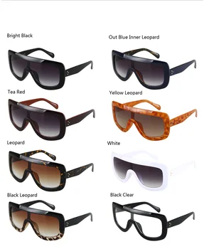 RunBird Doamnelor ochelari de Soare Moda Vintage Ochelari de Soare pentru Bărbați Supradimensionate Mare Cadru Nit Ochelari de Soare UV400 Protecție R541