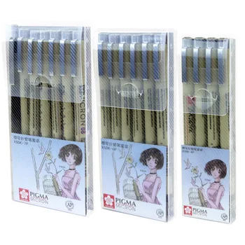Sakura Pigma Micron Ac Design Schiță De Desen Manga Pen Set De Instrumente De Desen Manga