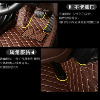 Se potrivesc personalizat auto covorase pentru Toyota Tundra, Sequoia 4Runner yarirs 3D grele toate vreme auto-styling covorul garnituri