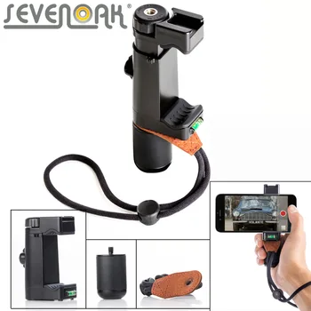 Sevenoak Portabile Selfie Titularul Filmmake Prindere & Interviu Mic & Lumini Led & Dual Mount pentru iPhone 8 8 plus 7 7 6 plus Huawei