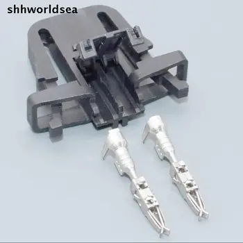 Shhworldsea 5/30/100sets 1,5 mm de înmatriculare lampă soclu /ușă de lumină conector /portbagaj plug pentru VW pentru audi 3B0 972 702 3B0972702
