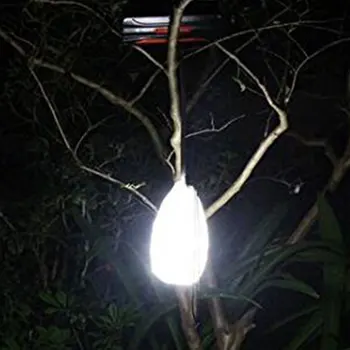 Siguranța Cort de Camping Lumină, Benzi cu LED-uri Buton Tactil Lampa USB Reîncărcabilă Universală