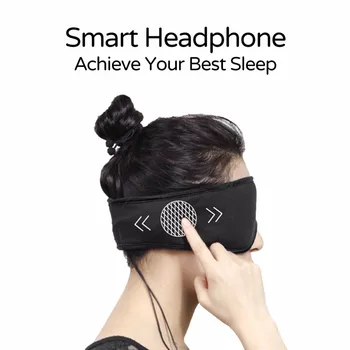 Sleepace Căști de Somn,Confortabil Lavabila Masca de Ochi cu Sunet de blocare/ de Anulare a Zgomotului Căști Inteligente App control de la distanță