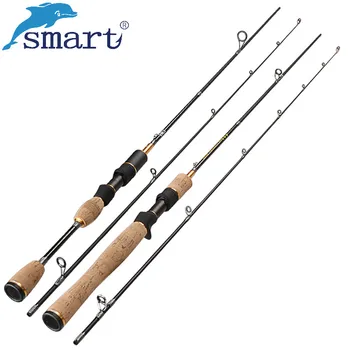 Smart Tije de Pescuit 1,8 m Carbon UL 2Section Lure1-6g Line2-6lb Varas De Pescuit Pește Sta Polul Canne De Pesca Filare Tija de Turnare
