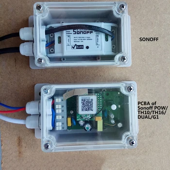 Sonoff IP66 rezistent la apa Caz Acoperire pentru Sonoff de Bază/RF/Dual/Pow/TH16/G1 Smart Home
