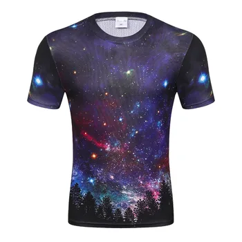 Spațiu GalaxyT Tricou Animal Lama Pacos T Shirt de Imprimare bărbați 3d Moda T-Shirt Amuzant Graphic Tee Shirt de Mari Dimensiuni