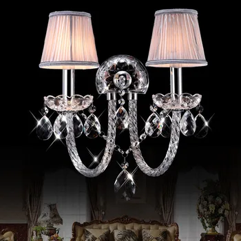 Stil European Candelabre de Cristal cu LED-uri Moderne Lustre Pentru Living Bucatarie lustru de sala de cristal decor de Nunta