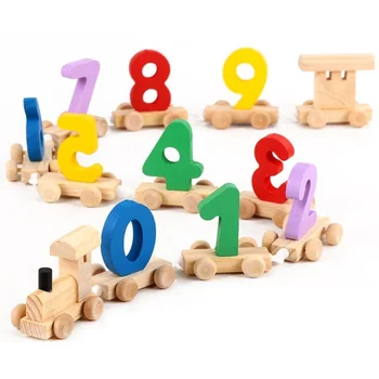 SUKIToy de Învățare de Învățământ Jucării din Lemn Digital Montessori Math Joc Jucarii Pentru Copii fete numărabile material brinquedos