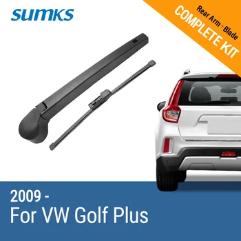 SUMKS Ștergătorului de lunetă & Arm pentru VW Golf Plus 2016 2017