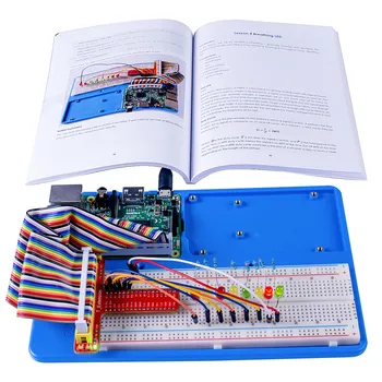 SunFounder Super Starter Kit De Învățare V3.0 pentru Raspberry Pi 3, 2 Model B & 1 Model B+, Inclusiv 123-Pagina Instrucțiuni de Carte