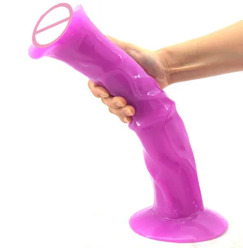 Super animal imens vibrator gros cal dildo lung penis artificial ventuza jucarii sexuale pentru femei fals penis urias extrem penis artificial sex produsele