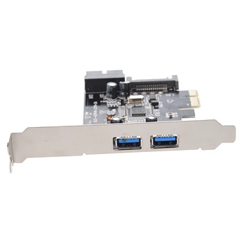SuperSpeed 2 Porturi USB 3.0 PCI-E PCI Express 19-pin USB3.0 4-pin IDE Conector Profil Scăzut