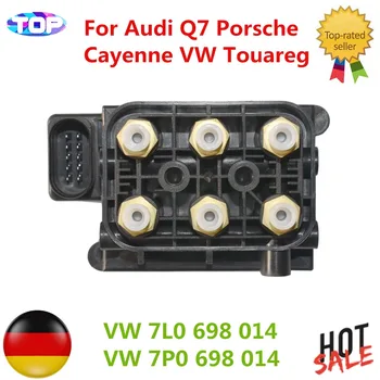 Suspensie pneumatică Compresor cu Electrovalva de Bloc Pentru Audi Q7 Porsche Cayenne VW Touareg 7L0 698 014, 7L0698014, 7P0698014