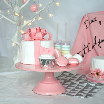 SWEETGO de 12 țoli Ridicat piciorul fondant cake stand roz baby shower cake pops tabelul decorare desert candy bar partid furnizor